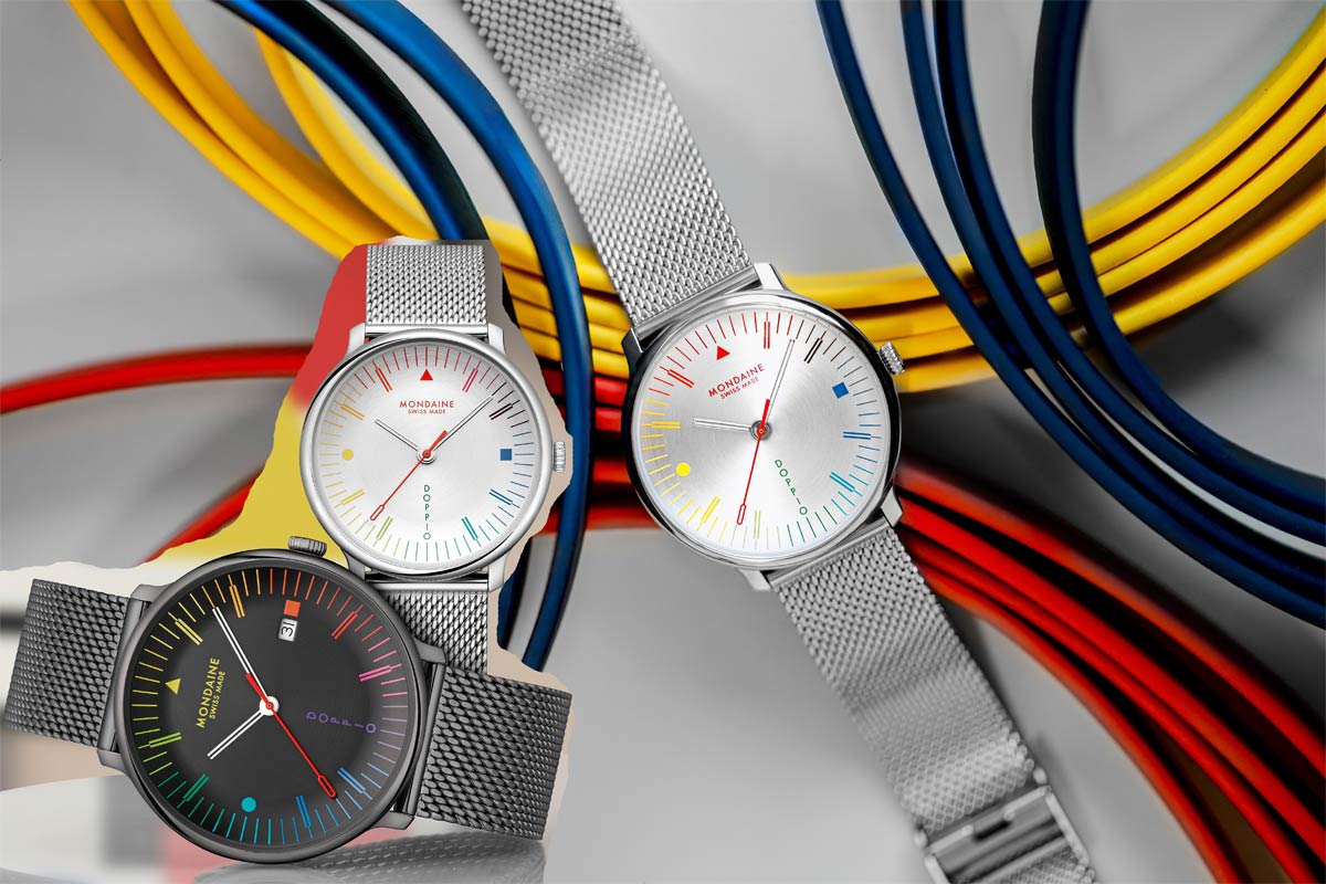 01 MONDAINE Bauhaus Inspired MLE.41220.SM und MLE.33112.SM-GRP