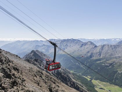 Cabrio Gondel Alpin Arena Schnals © wisthaler.com