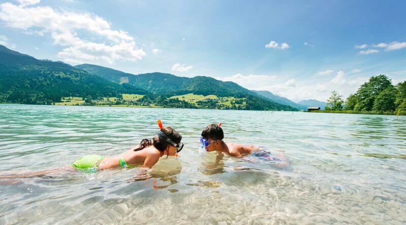 Kärnten - Planschen, Tauchen und Schwimmen - © Kärnten Werbung, Edward Groeger