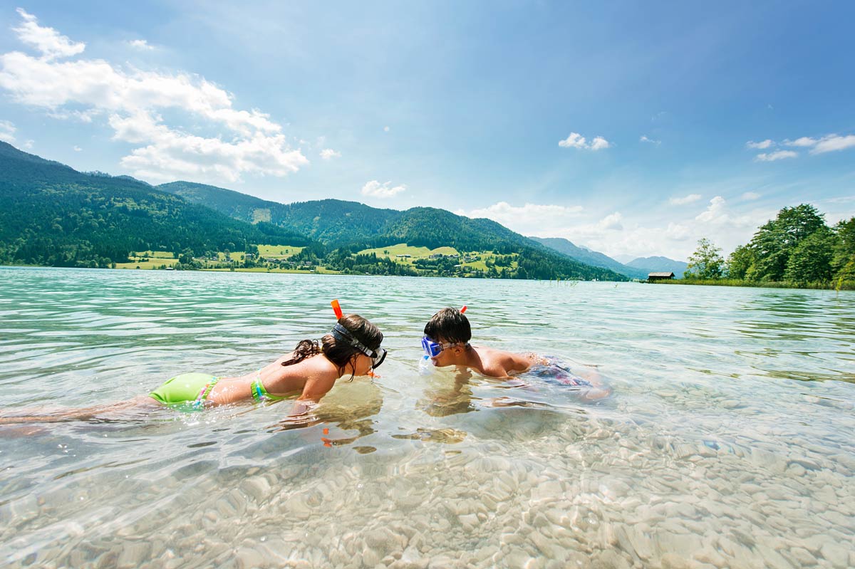 Kärnten - Planschen, Tauchen und Schwimmen - © Kärnten Werbung, Edward Groeger