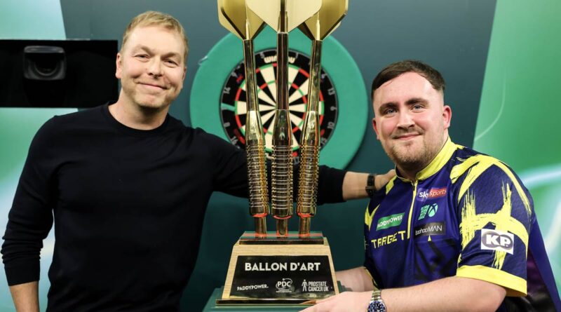 Luke Littler Ballon Darts TARGET