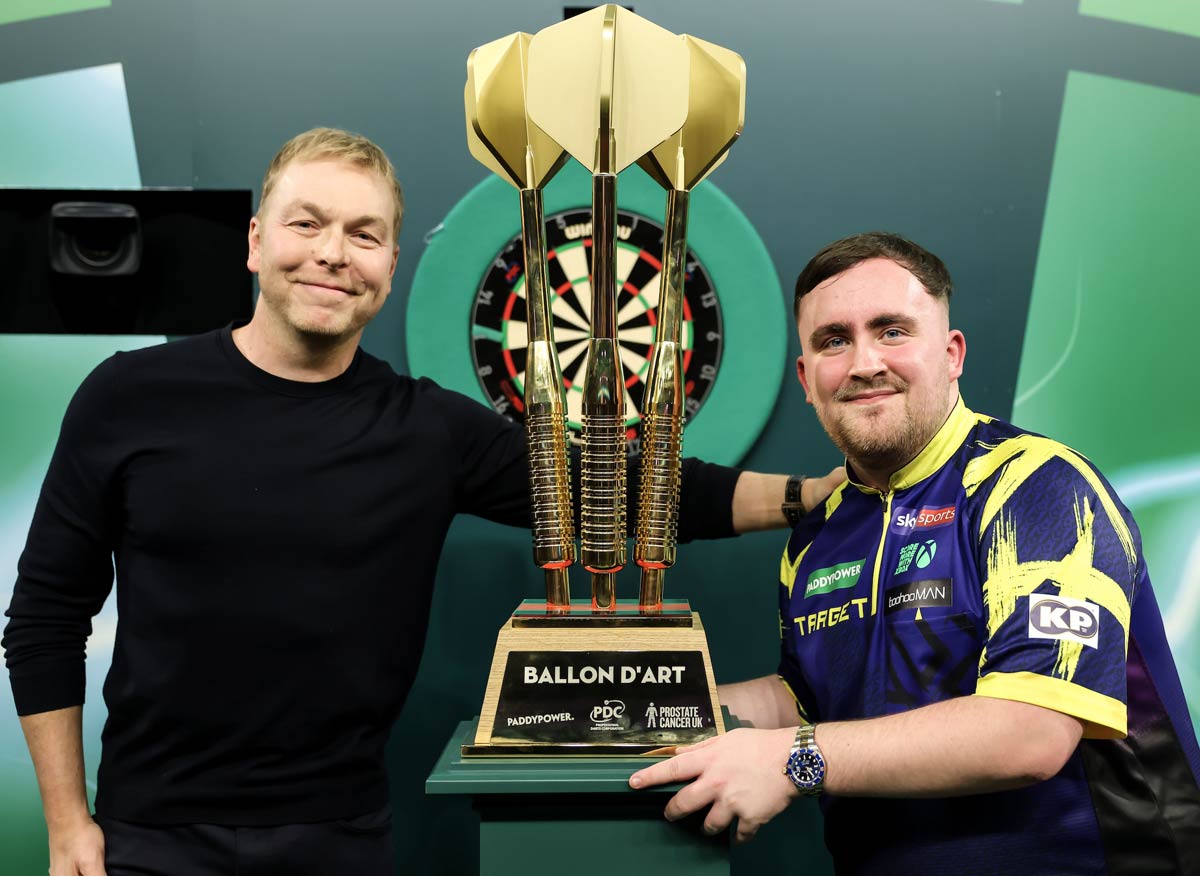 Luke Littler Ballon Darts TARGET