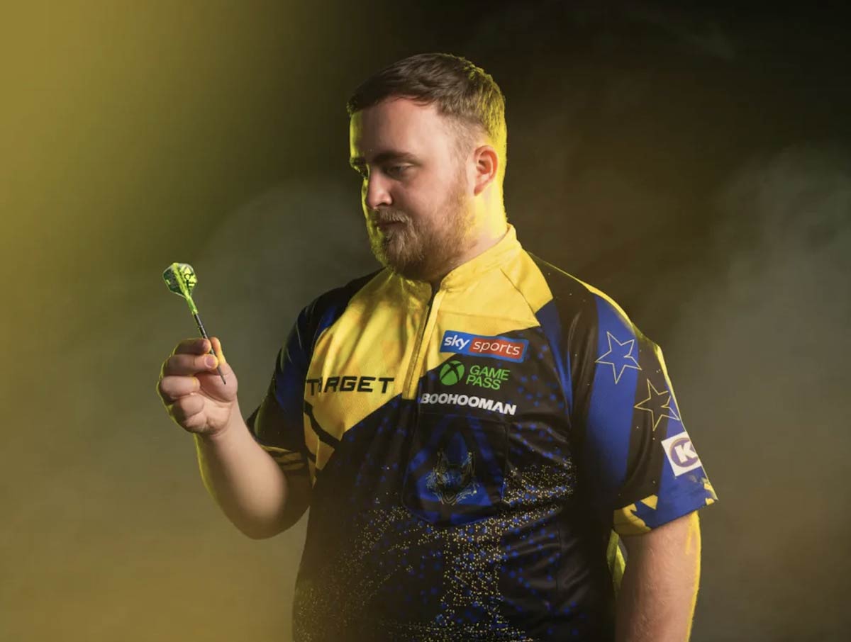 Luke Littler Target Darts Obsessed
