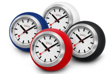 MONDAINE neue Globe Clock Kollektion