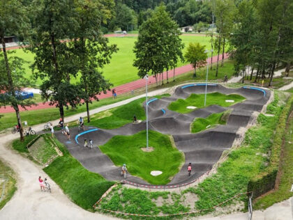 Pumptrack Bahn Skills Area -Austrian Sports Resort BSFZ Obertraun © Andreas Holzinger
