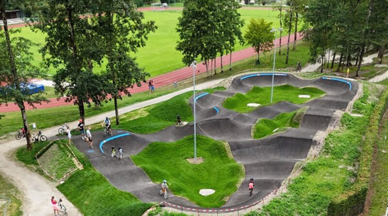 Pumptrack Bahn Skills Area -Austrian Sports Resort BSFZ Obertraun © Andreas Holzinger
