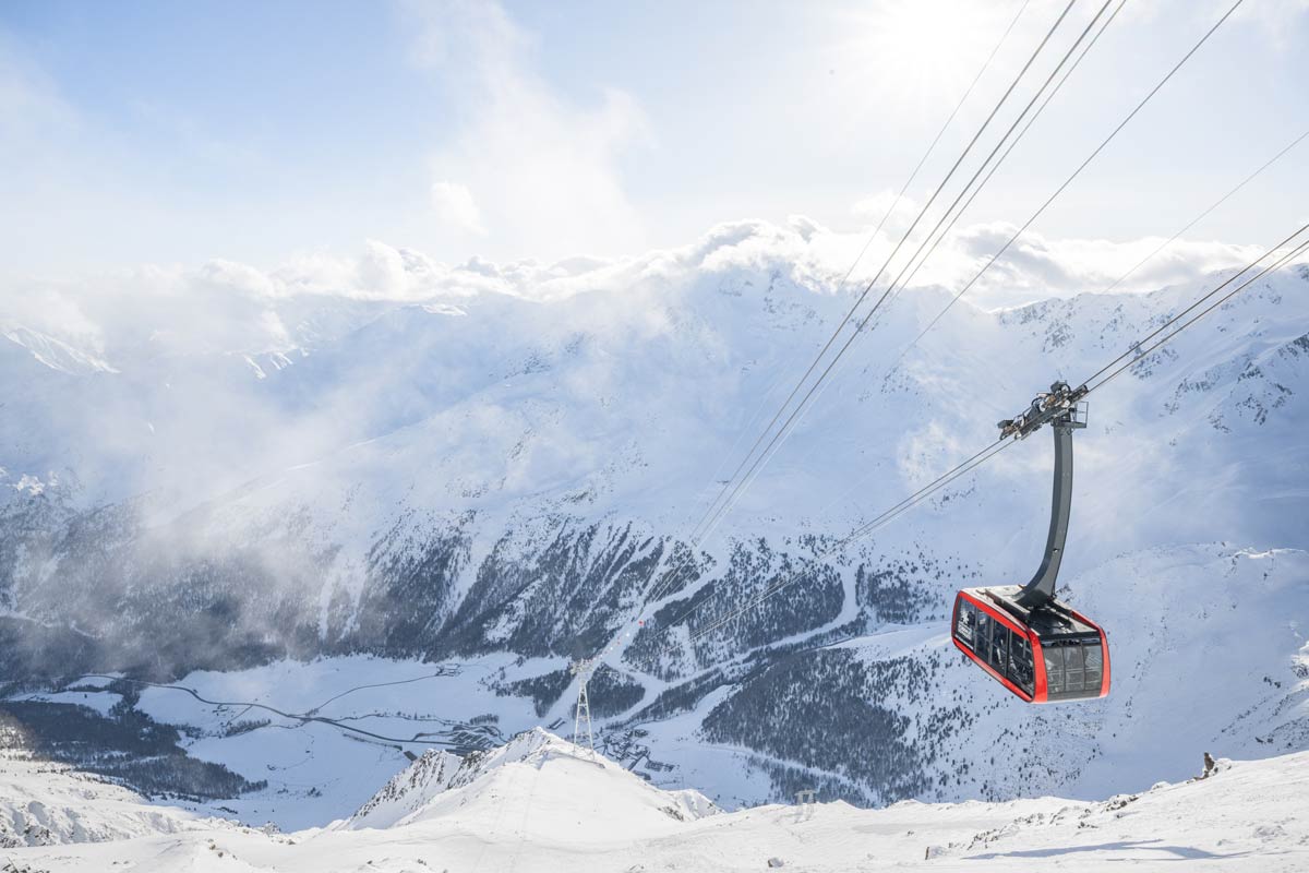 Alpin Arena Schnals Gondel © wisthaler.com